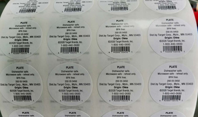 銅版紙標(biāo)簽